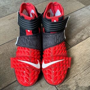 Nike Red and Black Men's Shoes